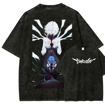 EVA Unisex Fit Washed T-Shirt 2512020851