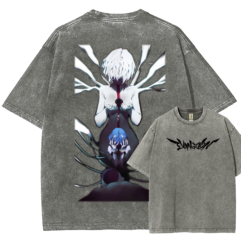 EVA Unisex Fit Washed T-Shirt 2512020851