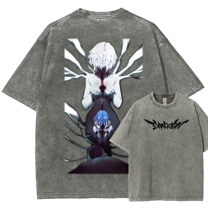 EVA Unisex Fit Washed T-Shirt 2512020851