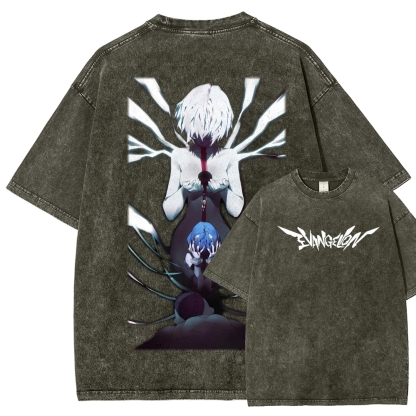 EVA Unisex Fit Washed T-Shirt 2512020851
