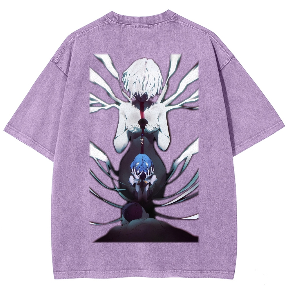 EVA Unisex Fit Washed T-Shirt 2512020851