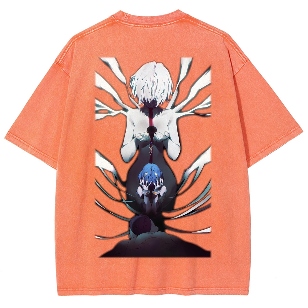EVA Unisex Fit Washed T-Shirt 2512020851