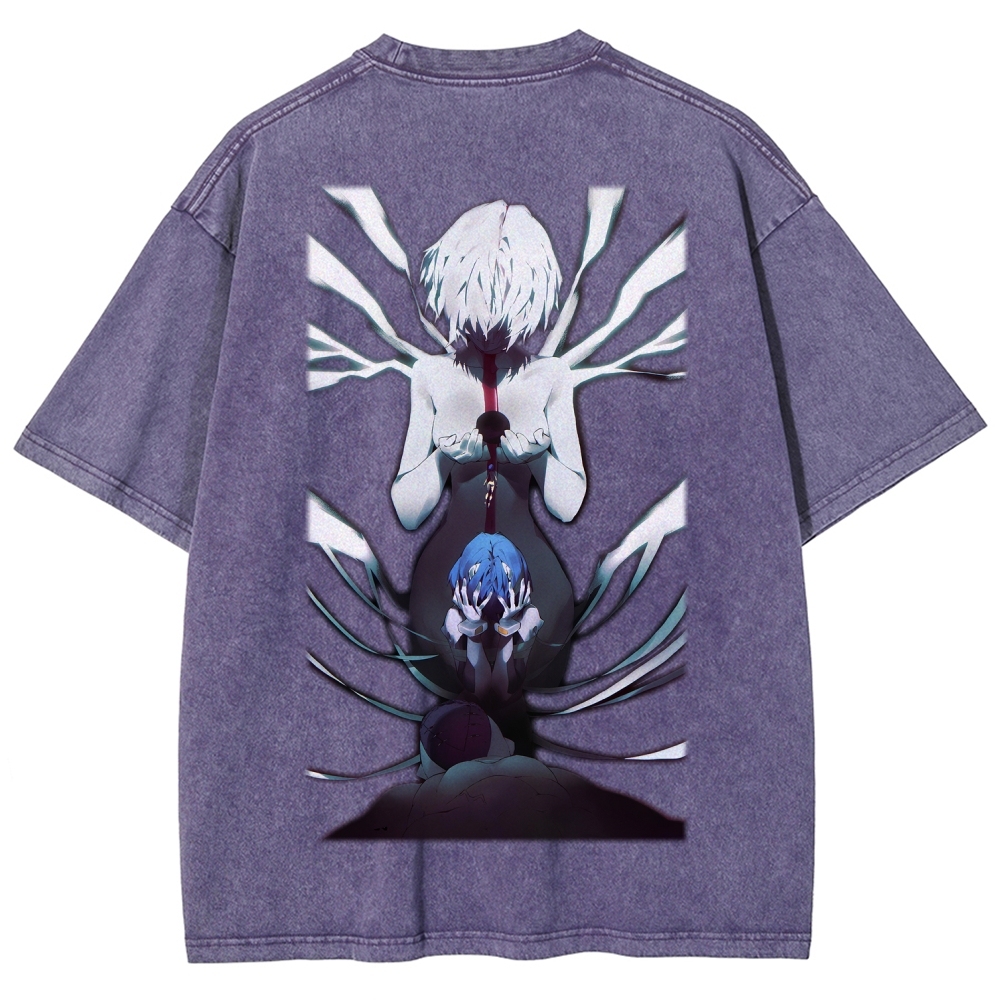 EVA Unisex Fit Washed T-Shirt 2512020851