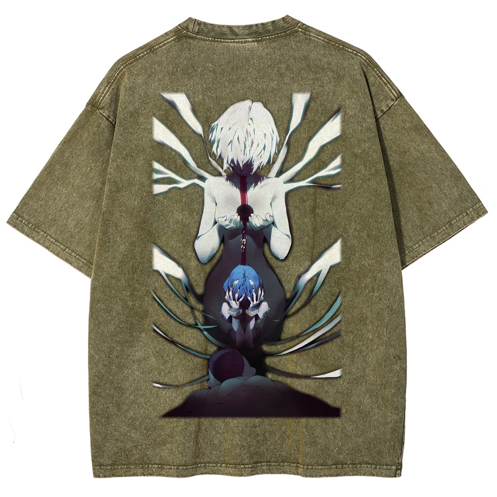 EVA Unisex Fit Washed T-Shirt 2512020851