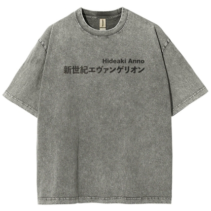 EVA Unisex Fit Washed T-Shirt 2512021238