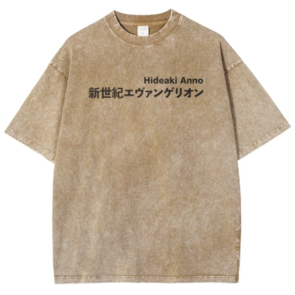 EVA Unisex Fit Washed T-Shirt 2512021238