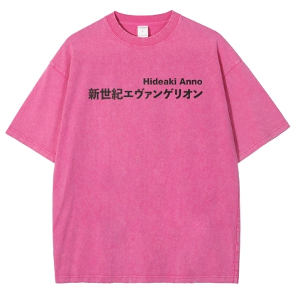 EVA Unisex Fit Washed T-Shirt 2512021238