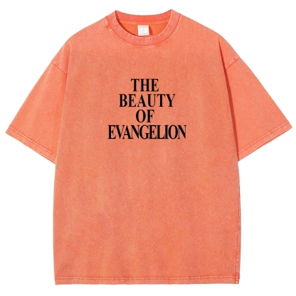 EVA Unisex Fit Washed T-Shirt 2512021532