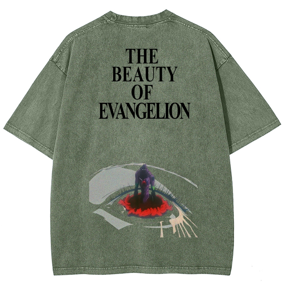 EVA Unisex Fit Washed T-Shirt 2512021532