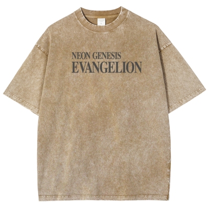EVA Unisex Fit Washed T-Shirt 2512021623