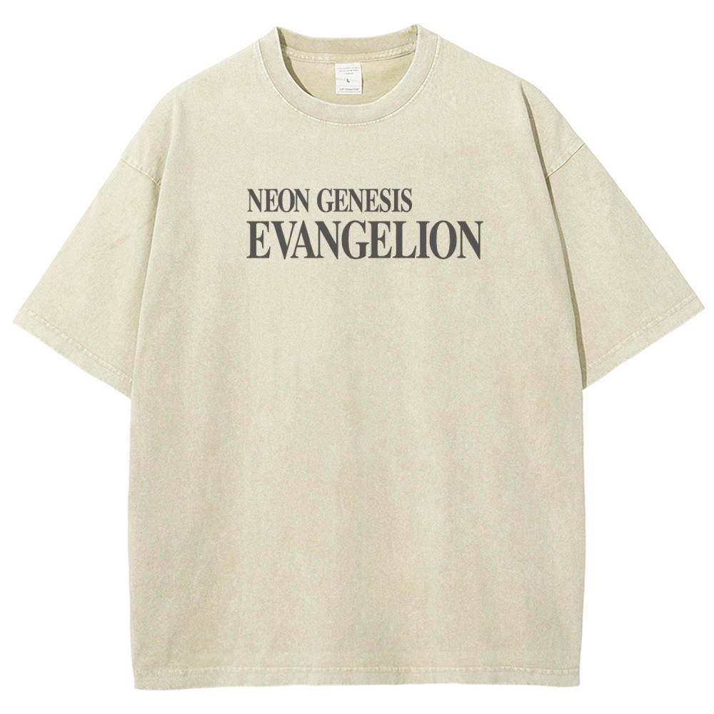 EVA Unisex Fit Washed T-Shirt 2512021623