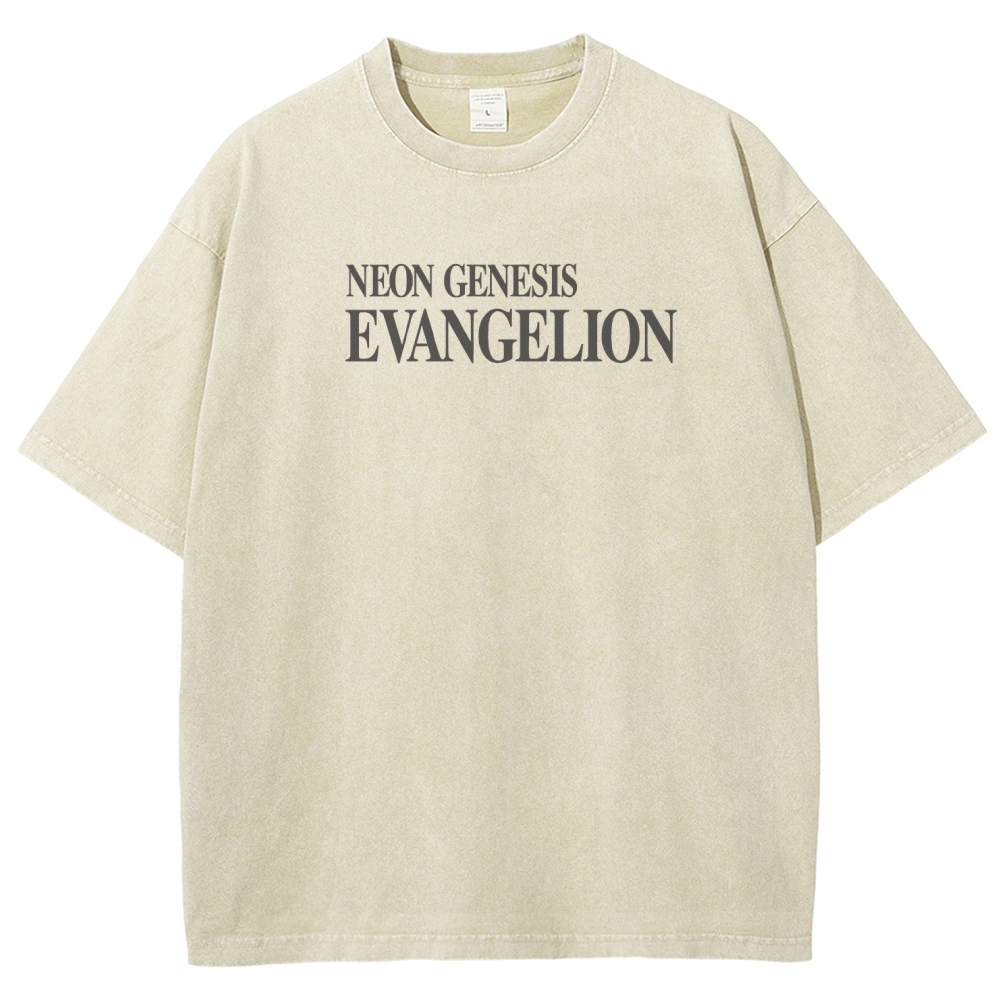 EVA Unisex Fit Washed T-Shirt 2512021623
