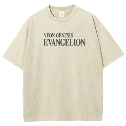 EVA Unisex Fit Washed T-Shirt 2512021623