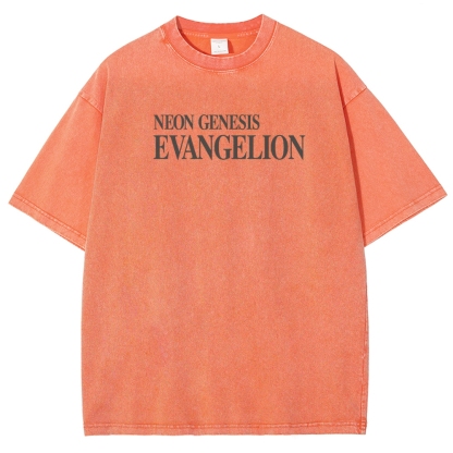 EVA Unisex Fit Washed T-Shirt 2512021623