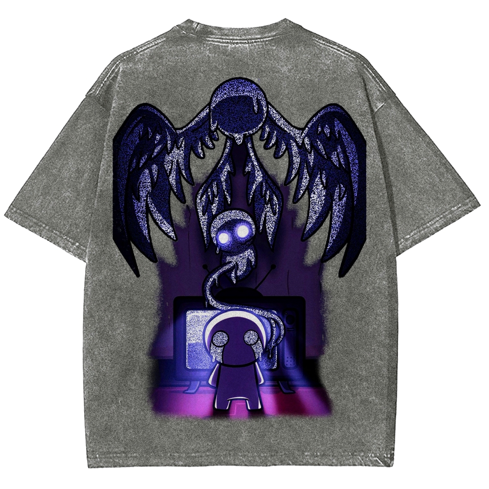 Who am I? The binding of Isaac Unisex Fit Washed T-Shirt 2601000776