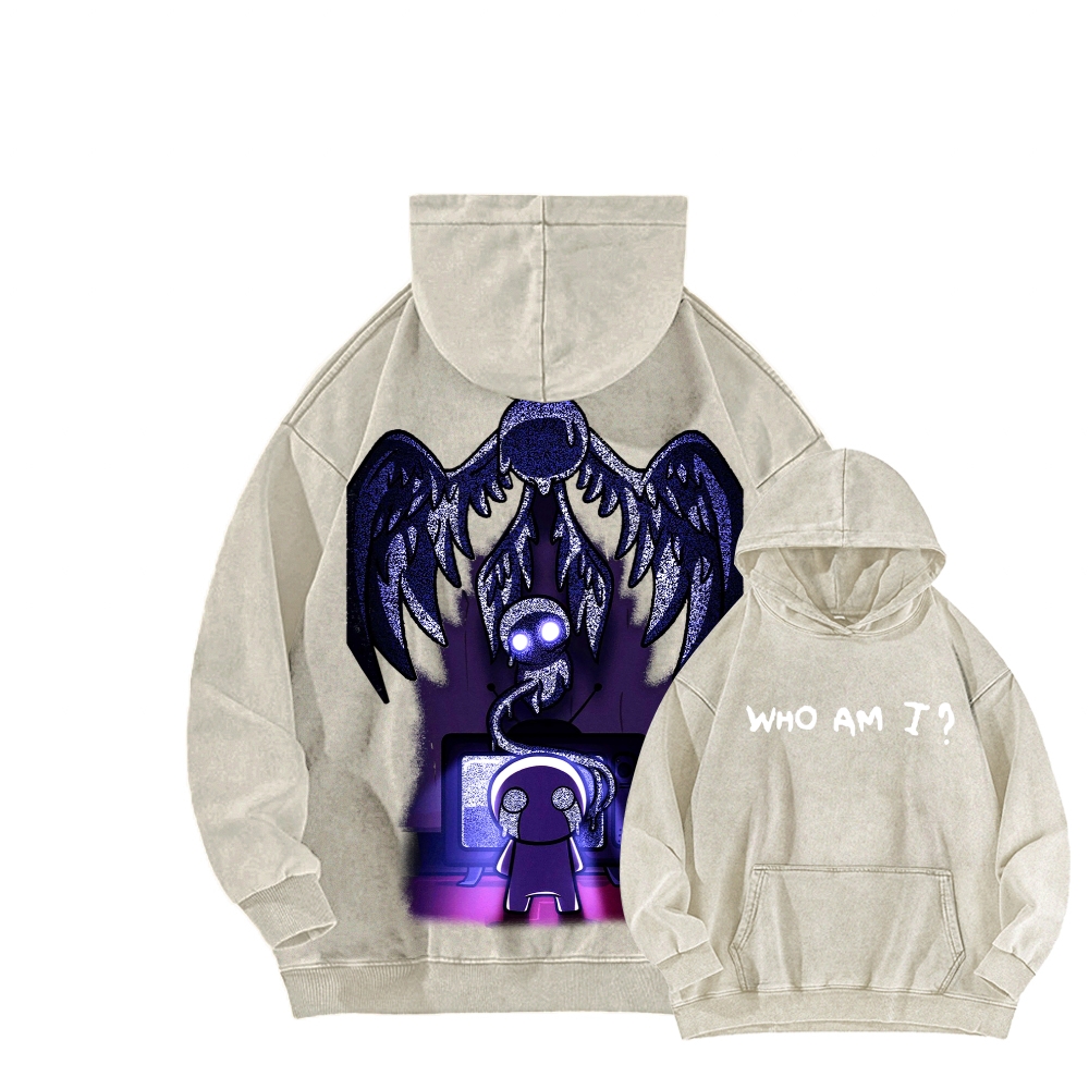 Unisex Washed Hoodie 2601000781