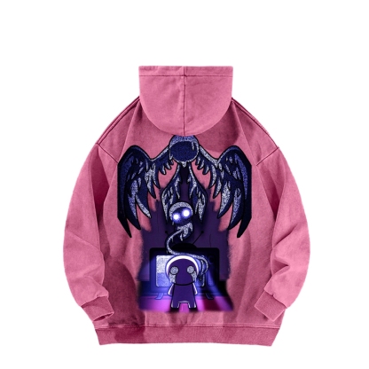 Who am I? The bending of Isaac Unisex Washed Hoodie 2601000781