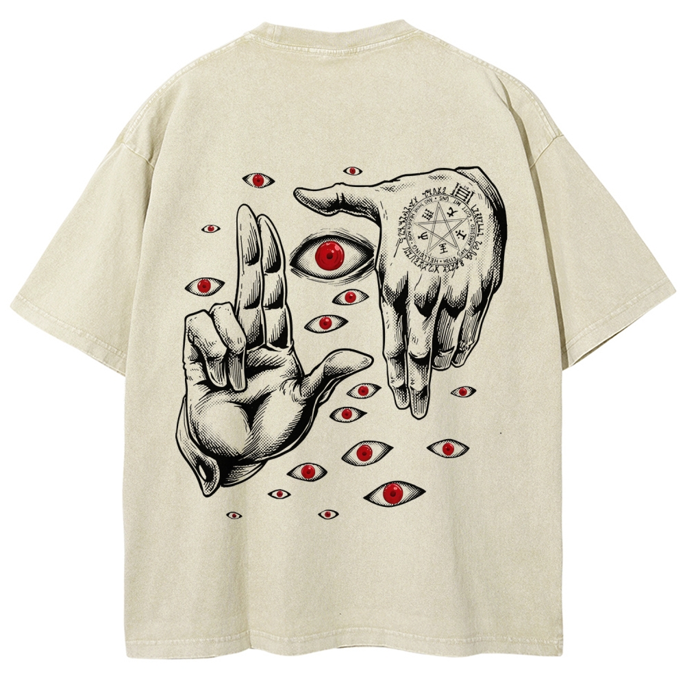 Hellsing Unisex Fit Washed T-Shirt 2601006304