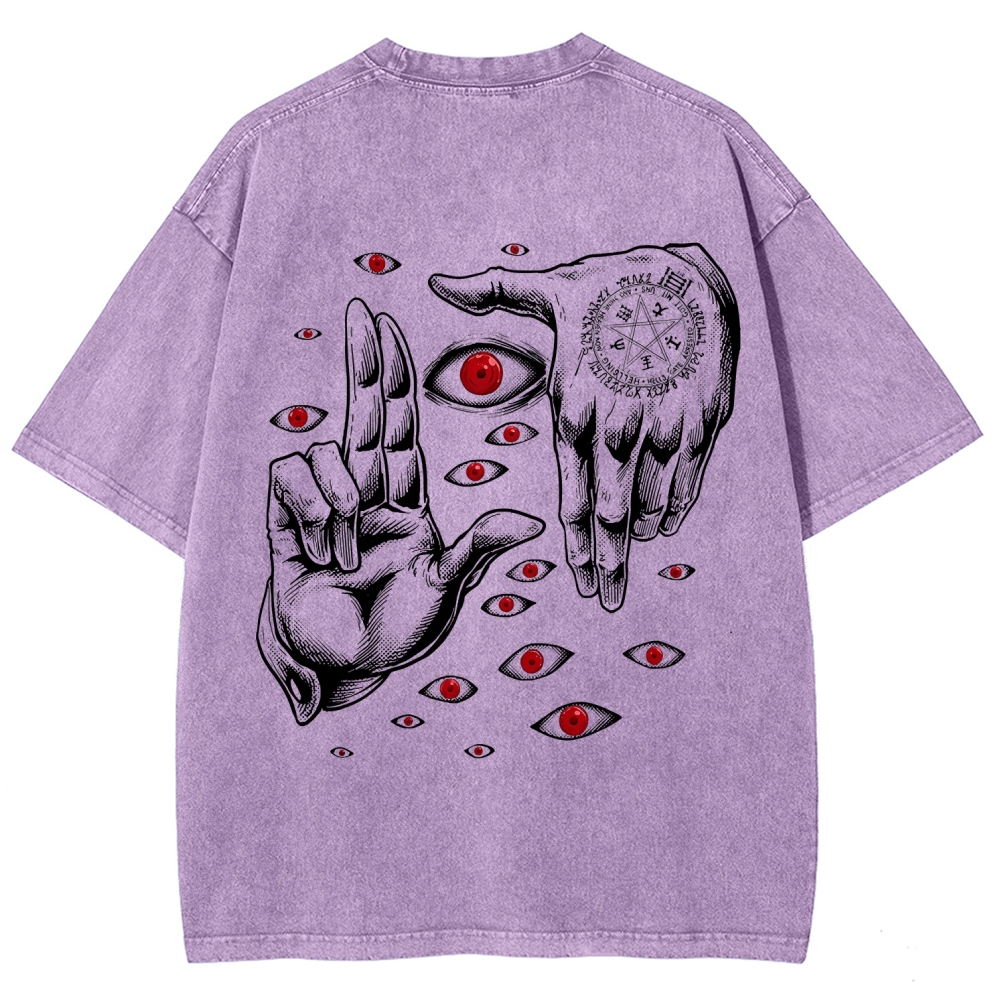 Hellsing Unisex Fit Washed T-Shirt 2601006304