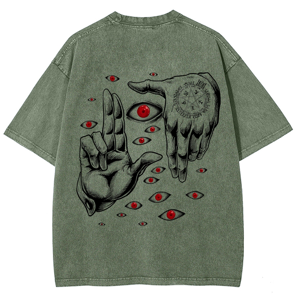 Hellsing Unisex Fit Washed T-Shirt 2601006304