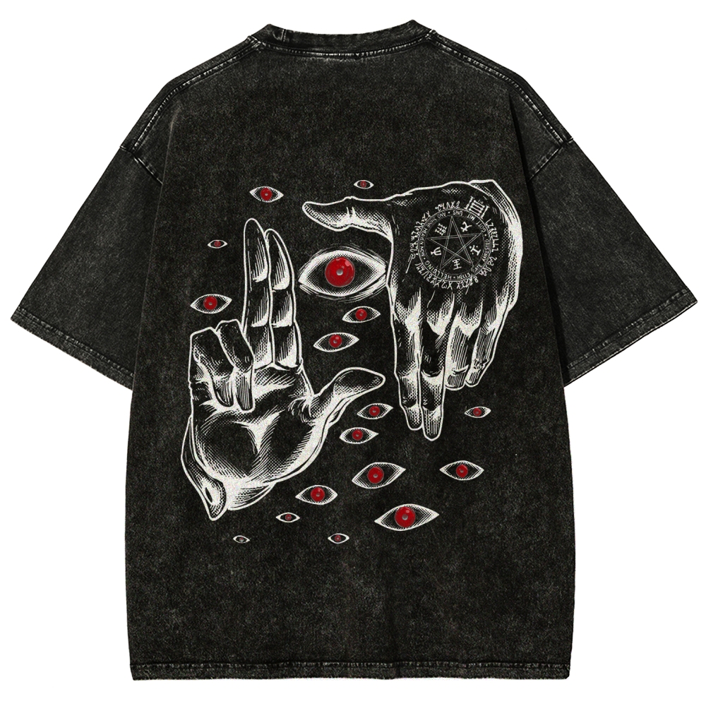 Hellsing Unisex Fit Washed T-Shirt 2601006304