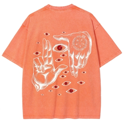 Hellsing Unisex Fit Washed T-Shirt 2601006304