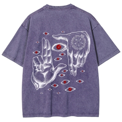 Hellsing Unisex Fit Washed T-Shirt 2601006304