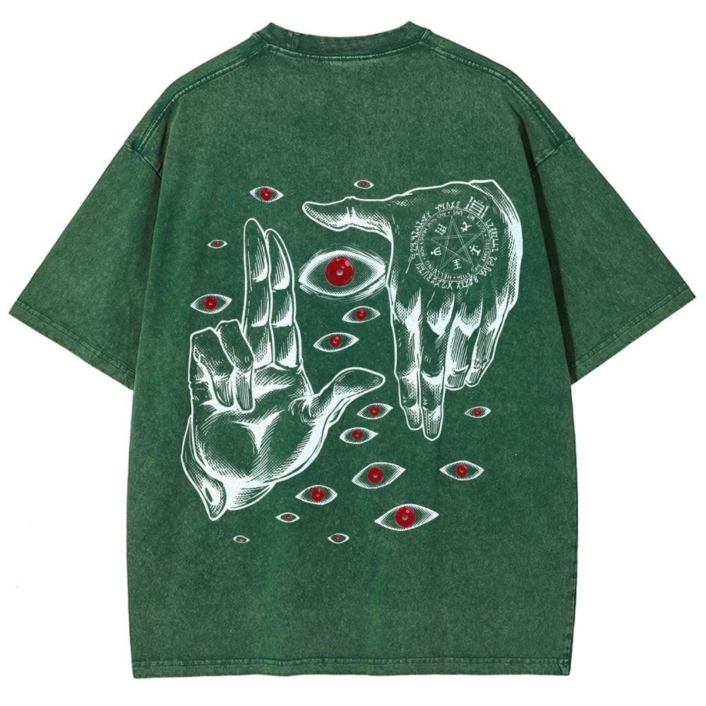 Hellsing Unisex Fit Washed T-Shirt 2601006304