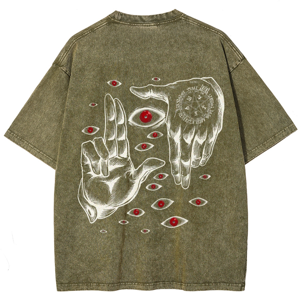 Hellsing Unisex Fit Washed T-Shirt 2601006304