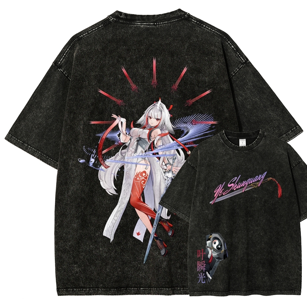 Zenless Zone Zero Unisex Fit Washed T-Shirt 2601008768