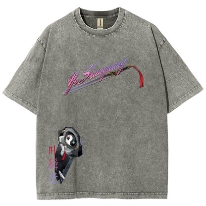 Zenless Zone Zero Unisex Fit Washed T-Shirt 2601008768