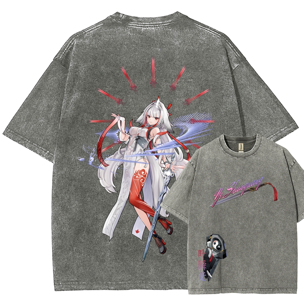 Zenless Zone Zero Unisex Fit Washed T-Shirt 2601008768