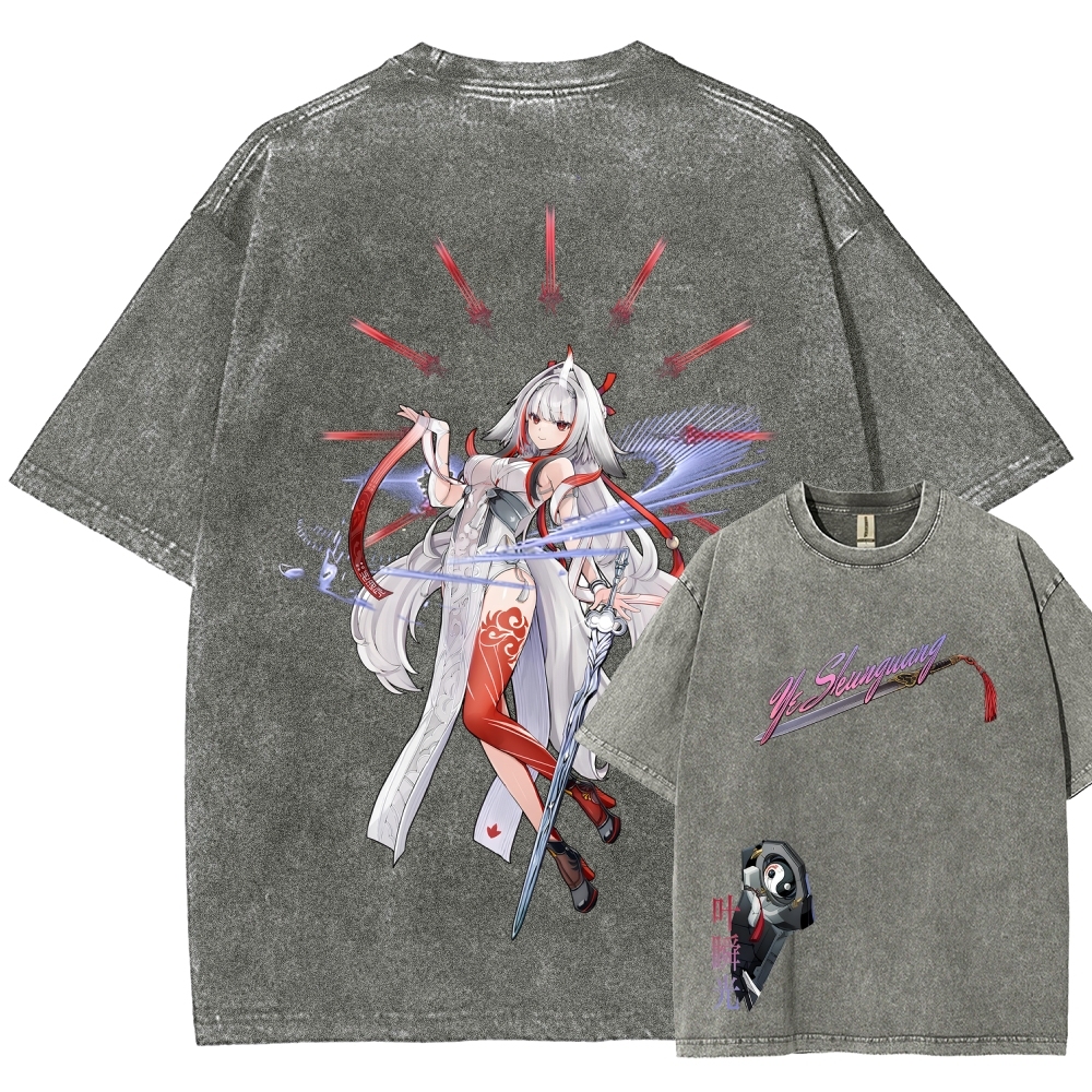 Zenless Zone Zero Unisex Fit Washed T-Shirt 2601008768