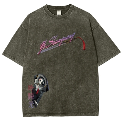 Zenless Zone Zero Unisex Fit Washed T-Shirt 2601008768