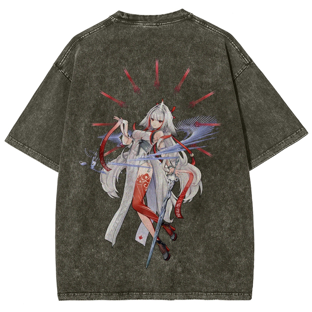 Zenless Zone Zero Unisex Fit Washed T-Shirt 2601008768