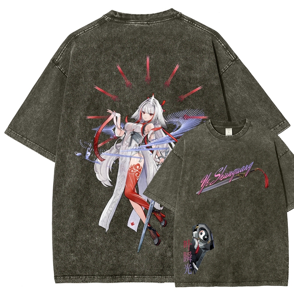 Zenless Zone Zero Unisex Fit Washed T-Shirt 2601008768