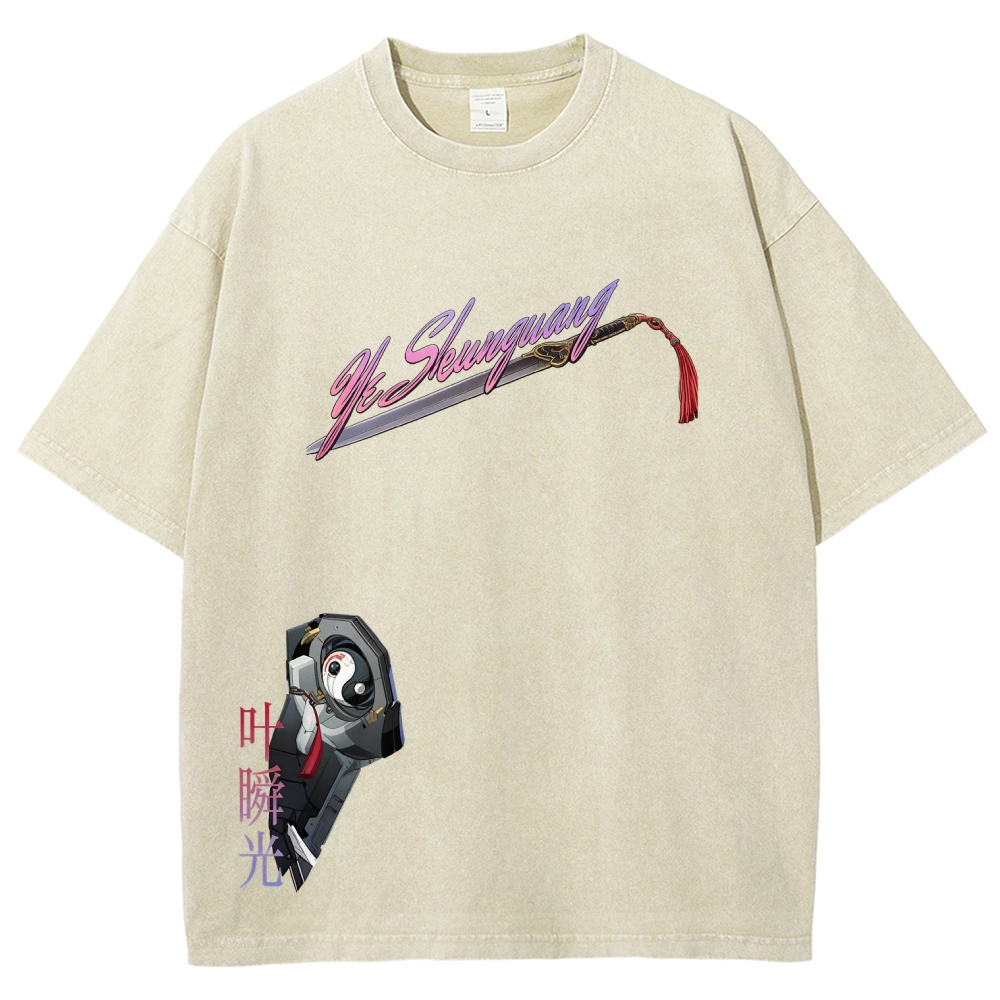 Zenless Zone Zero Unisex Fit Washed T-Shirt 2601008768