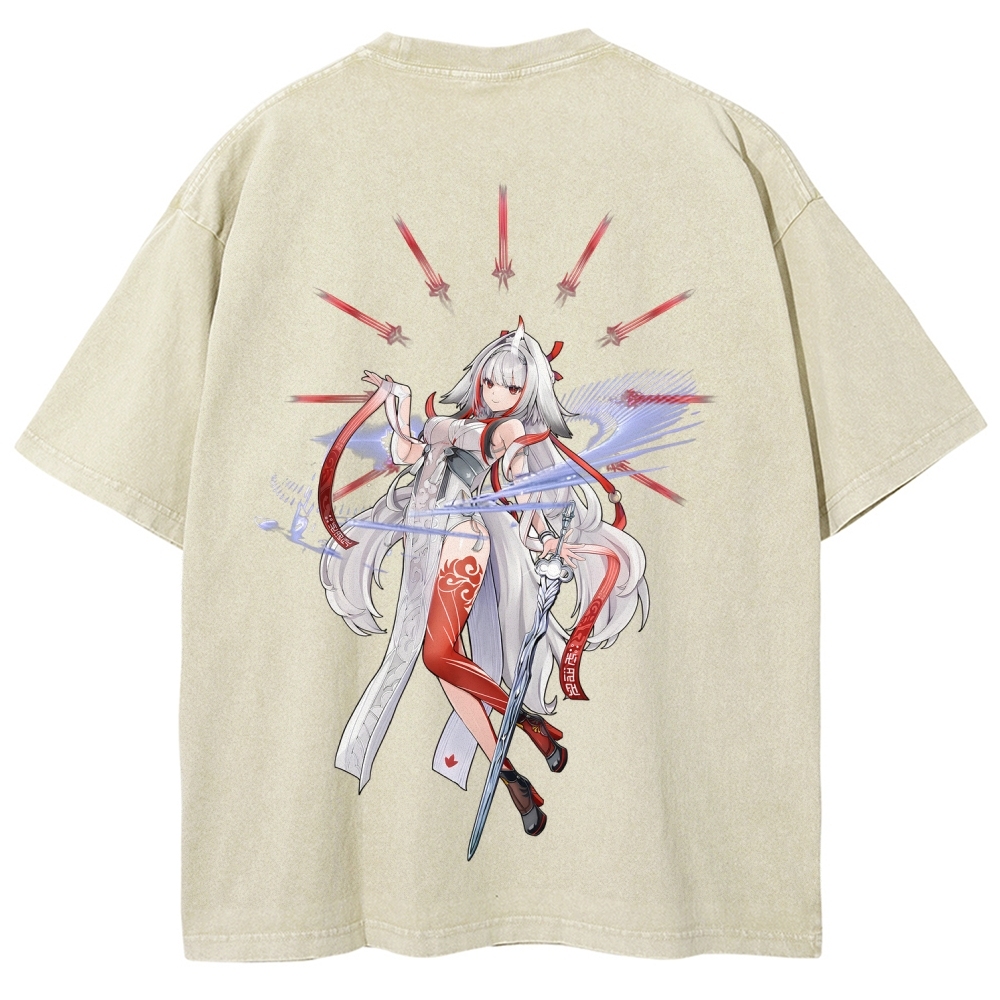 Zenless Zone Zero Unisex Fit Washed T-Shirt 2601008768