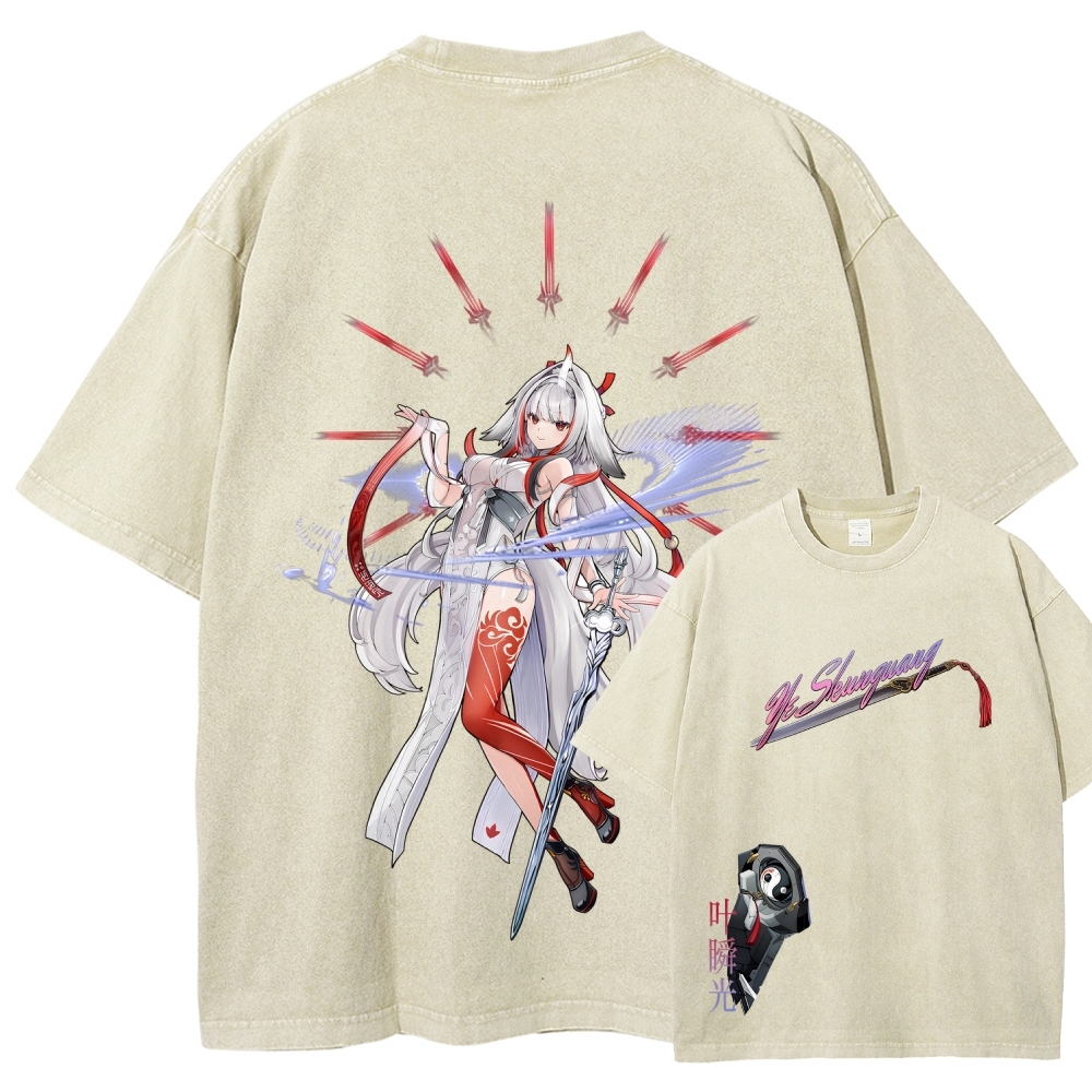 Zenless Zone Zero Unisex Fit Washed T-Shirt 2601008768