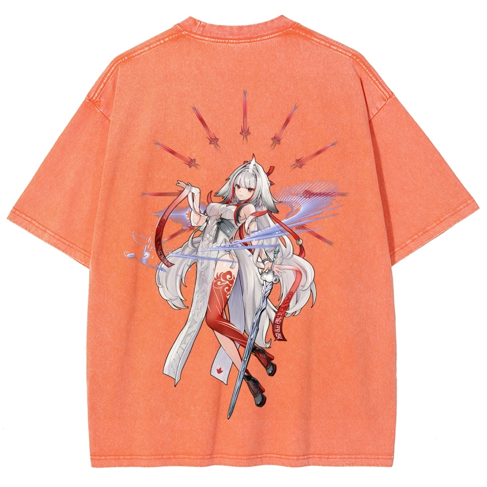 Zenless Zone Zero Unisex Fit Washed T-Shirt 2601008768