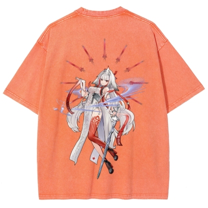 Zenless Zone Zero Unisex Fit Washed T-Shirt 2601008768