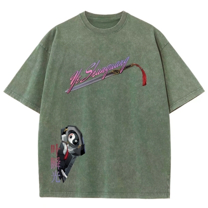 Zenless Zone Zero Unisex Fit Washed T-Shirt 2601008768