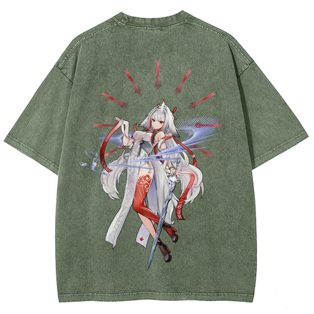 Zenless Zone Zero Unisex Fit Washed T-Shirt 2601008768