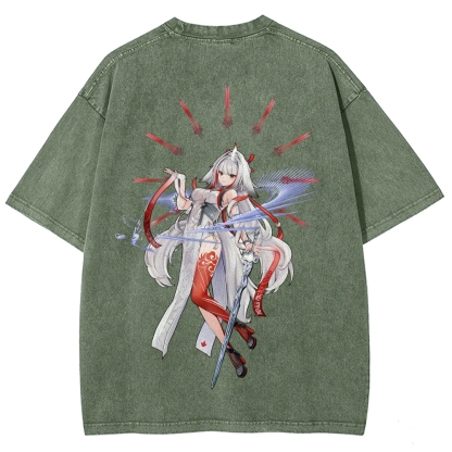 Zenless Zone Zero Unisex Fit Washed T-Shirt 2601008768