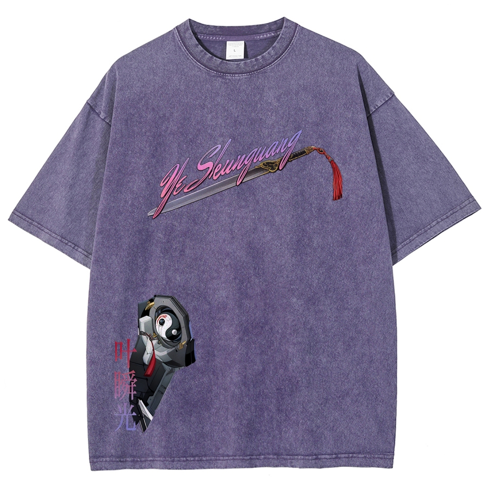 Zenless Zone Zero Unisex Fit Washed T-Shirt 2601008768