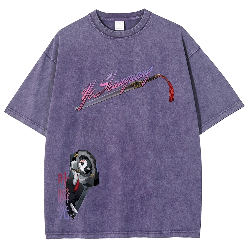 Zenless Zone Zero Unisex Fit Washed T-Shirt 2601008768