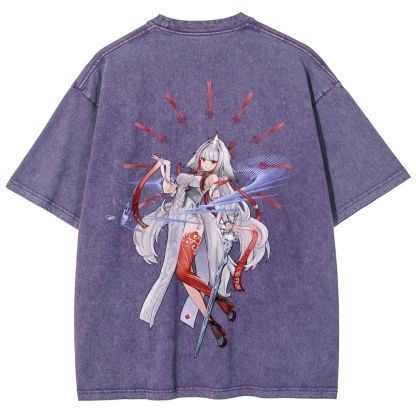 Zenless Zone Zero Unisex Fit Washed T-Shirt 2601008768