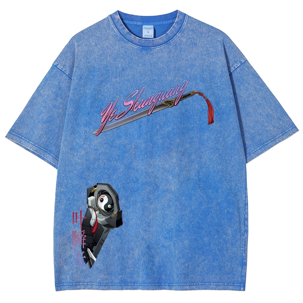 Zenless Zone Zero Unisex Fit Washed T-Shirt 2601008768