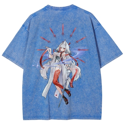 Zenless Zone Zero Unisex Fit Washed T-Shirt 2601008768