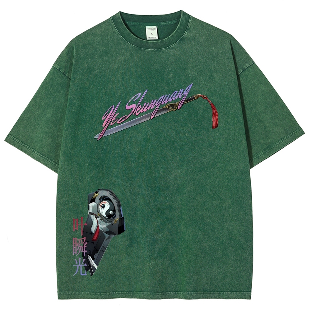 Zenless Zone Zero Unisex Fit Washed T-Shirt 2601008768